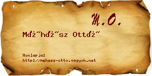 Méhész Ottó névjegykártya